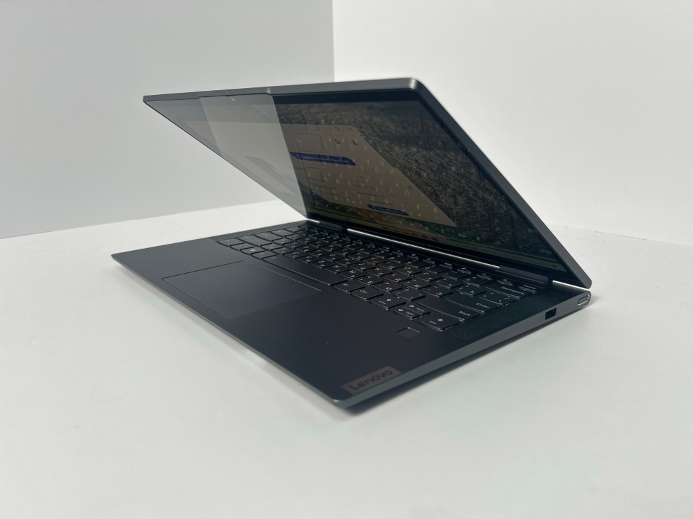 Ноутбук-трансформер Lenovo Yoga 7 14ITL5 (82BH007RRU) 14"/Intel Core i5 1135G7/RAM 16 GB/SSD 512 GB/Intel Iris Xe graphics/1920x1080/IPS/ Windows 11/Подсветка кл-ры: LED/ серый. Состояние: C1
