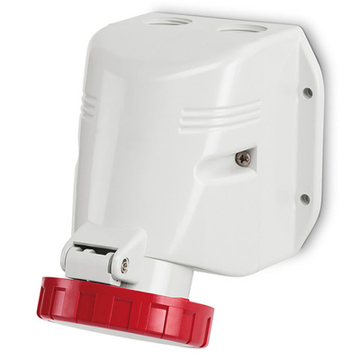 Розетка настенная  IP67 16А 3P+E+N 400В