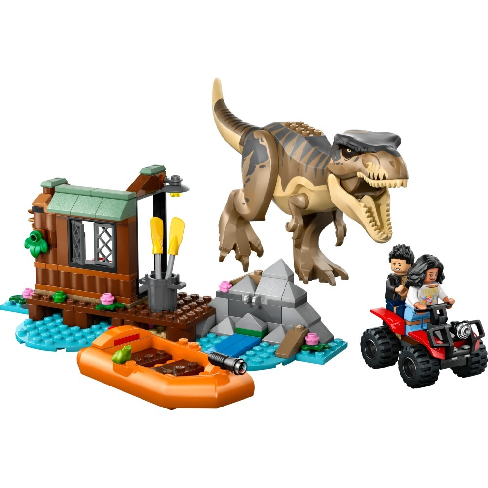 LEGO Jurassic World - Побег по реке от тираннозавра 76975