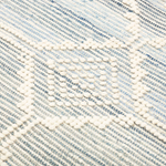 Ковер из шерсти и денима jammu из коллекции ethnic, 160х230см