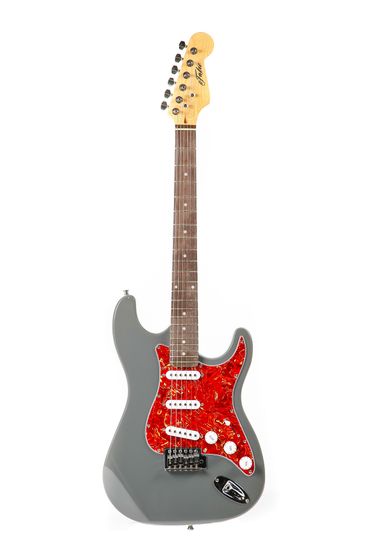 Комплект Fabio ST100 MGREY (электрогитара S/S/S, комбоусилитель MG-10, тюнер, чехол, ремень, струны)