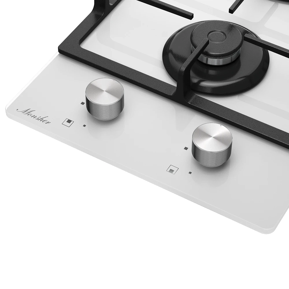 Встраиваемая газовая варочная панель Monsher MGG 33 Blanc