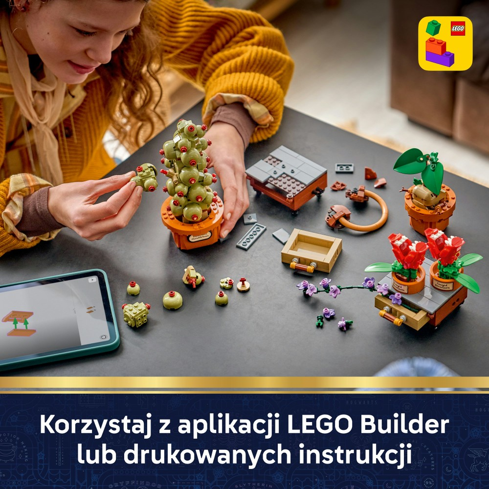 Конструктор LEGO Harry Potter 76474 Растения с урока Травологии в Хогвартсе — фото 6