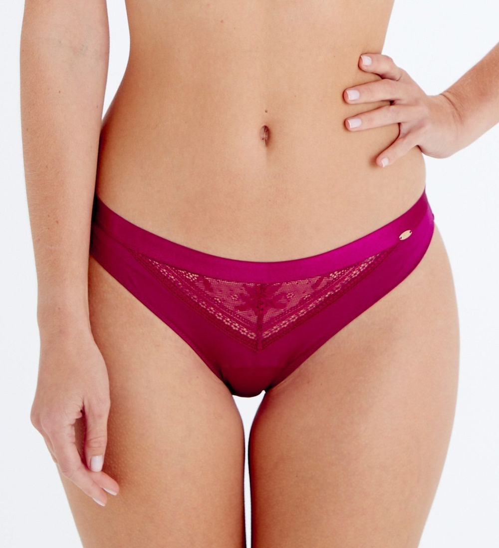 Трусики-слипы Botanical Lace (Размер: S) (Цвет: изумрудный)