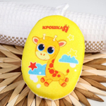 4756863 Мочалка махровая "Жирафик"