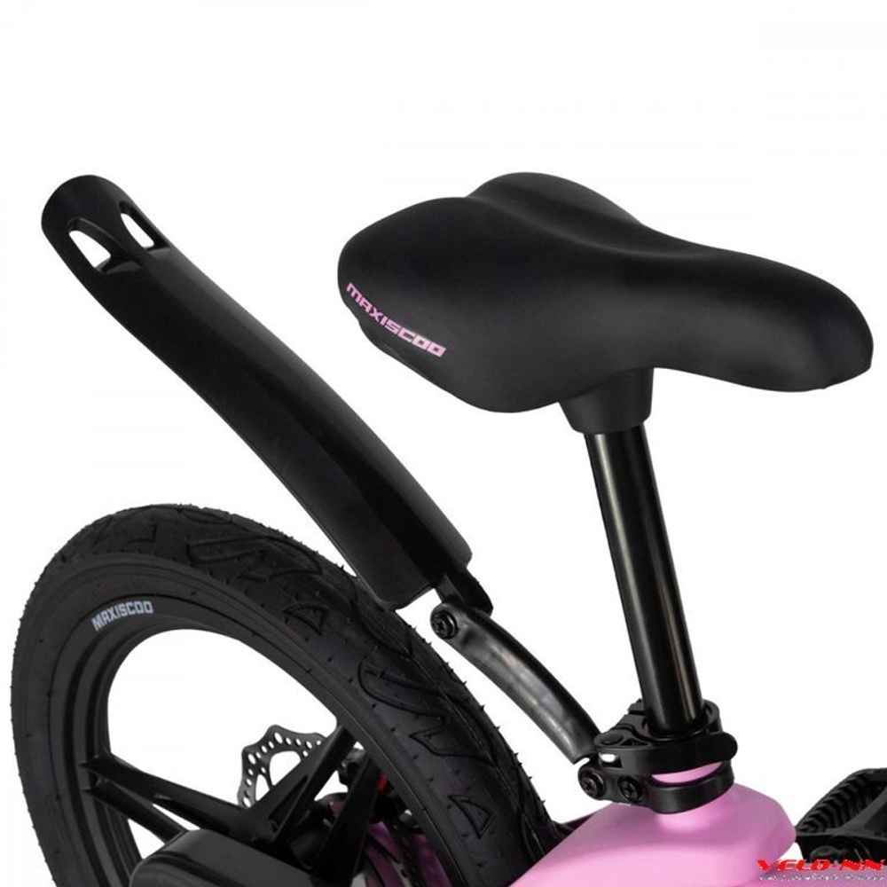 Велосипед 18 Maxiscoo COSMIC Deluxe,Розовый Матовый (2024)