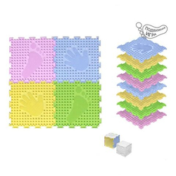 Массажный коврик - Ортодон - «Твистер» набор (16 пазлов)