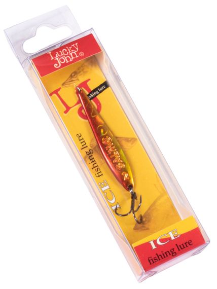 Блесна вертикал. зим. Lucky John S-2 с тр. 03.0г RG блистер