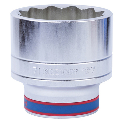 KING TONY (833071M) Головка торцевая стандартная двенадцатигранная 1", 71 мм