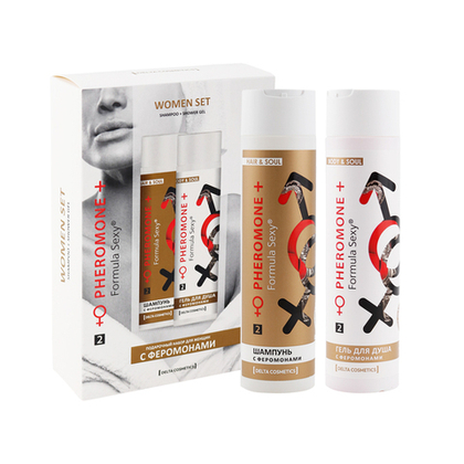 Косметический набор для жен. Formula Sexy №2 (гель для душа 250 мл + шампунь 250 мл)