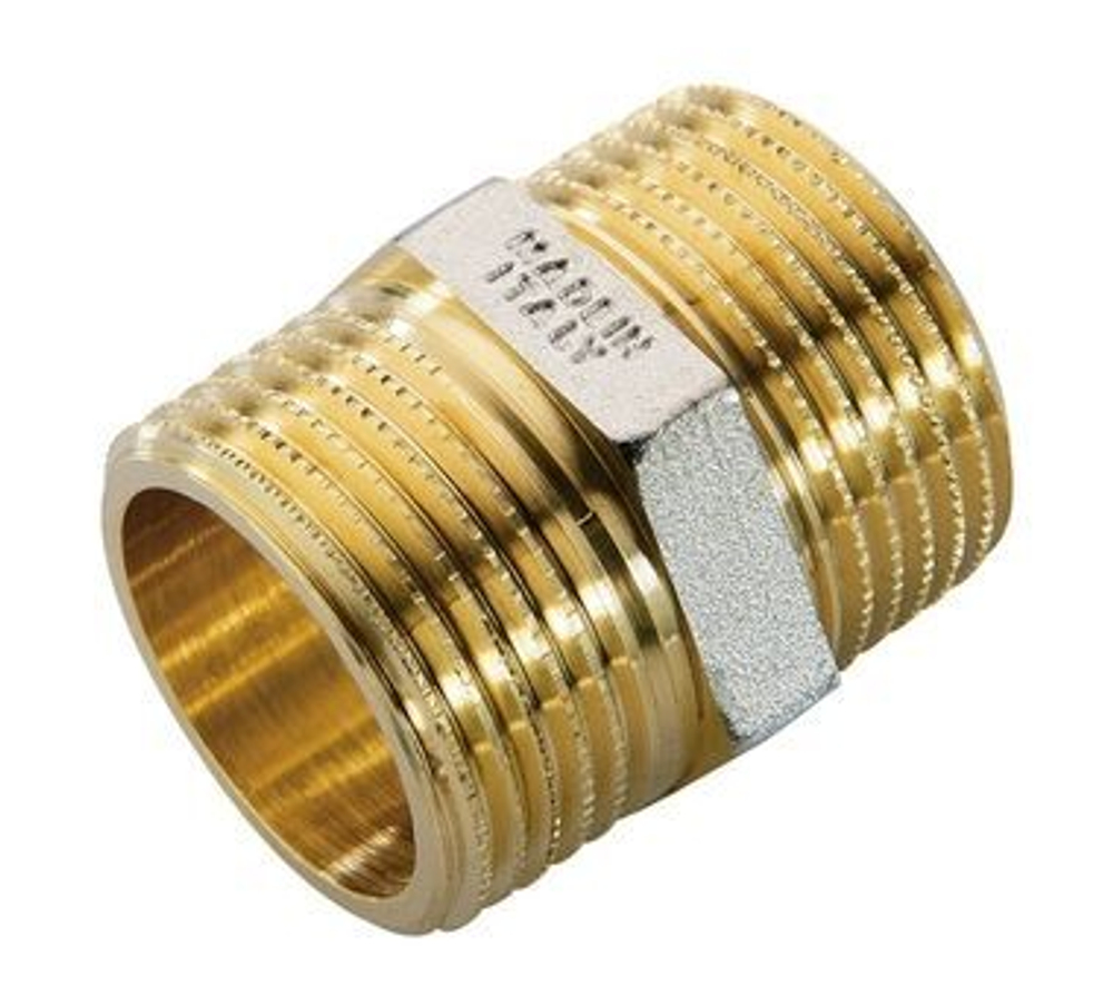 Ниппель НН никелированный 3/4*1/2 N.T.M. 5521