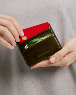 Картхолдер 514 12 оливковый