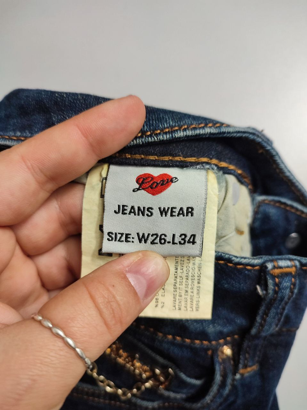 Джинсы T.M.B Jeans практичные 42 размер, новые
