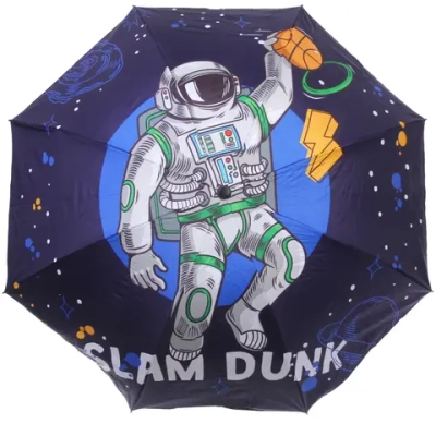 Зонт механический ветроустойчивый, матовая ручка «BESTzontik - Kosmos» длина 25см, d-110см GAME