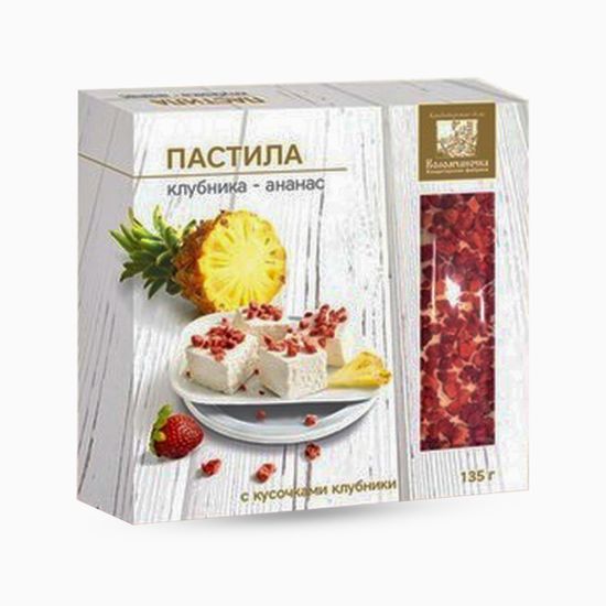 Пастила клубника-ананас, 135 гр