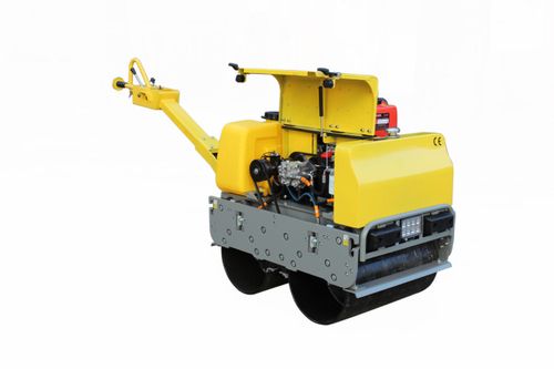 Ручной двухвальцовый дизельный каток KOMAN TDR65A  - [718 кг / Kipor KM186F]