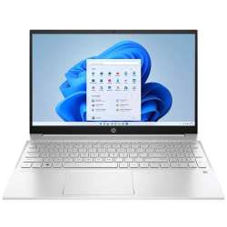Ноутбук 15,6" HP Pavilion 15t-eg100 Core i7 1195G7/16Gb/1Tb SSD/NV MX350 2Gb/15.6" FullHD Touch/Win11 Серебристый (55H78AV)