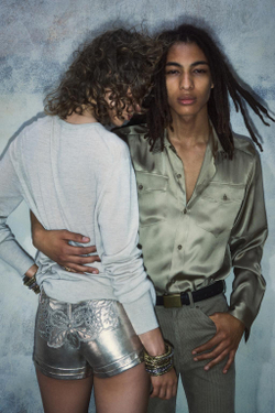 ZARA X BOBBY GILLESPIE КОЖАНЫЙ РЕМЕНЬ, ЧЕРНЫЙ