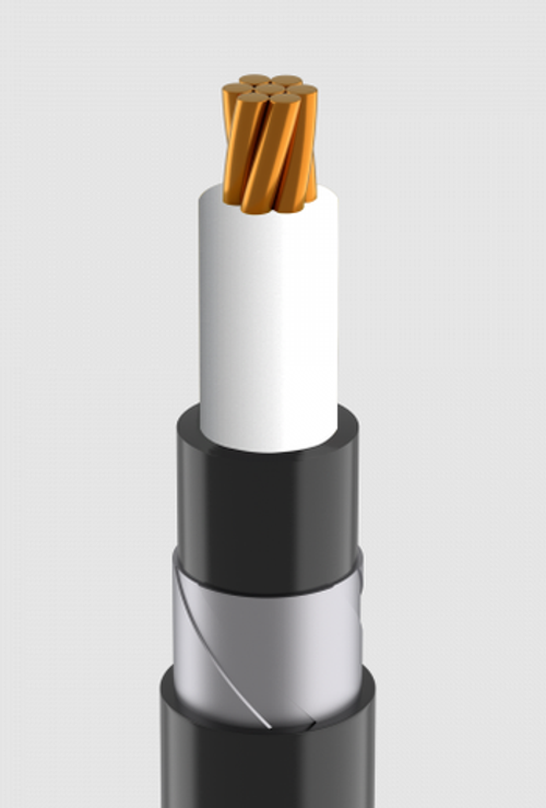 Кабель медный силовой бронированный ВБШвнг(А)-LS 1х150-1 (мн) ГОСТ