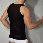 Хлопковая мужская майка Doreanse Cotton Basic (Размер: S) (Цвет: серый)