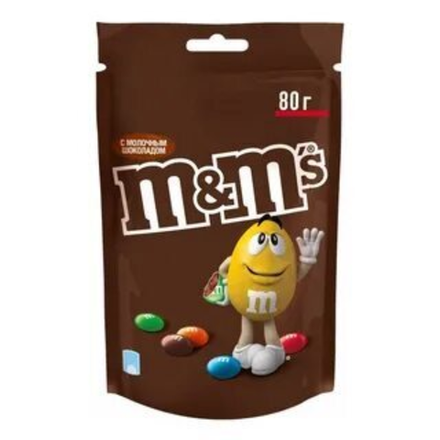 Драже M&Ms с шоколадом 80 гр