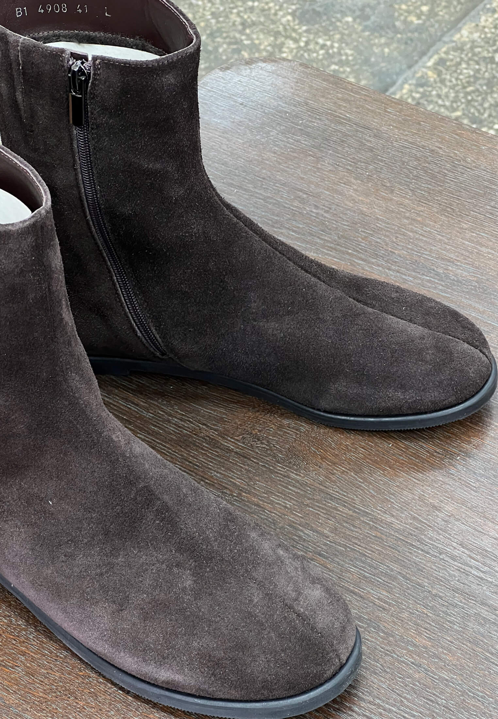 Ботинки // Seda // Chocolate // Suede