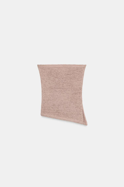 ZARA ТОП-БАНДО В СТИЛЕ РУСТИК, ПАСТЕЛЬНО-РОЗОВЫЙ