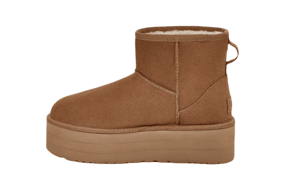 Угги UGG Classic Mini Platform Chestnut