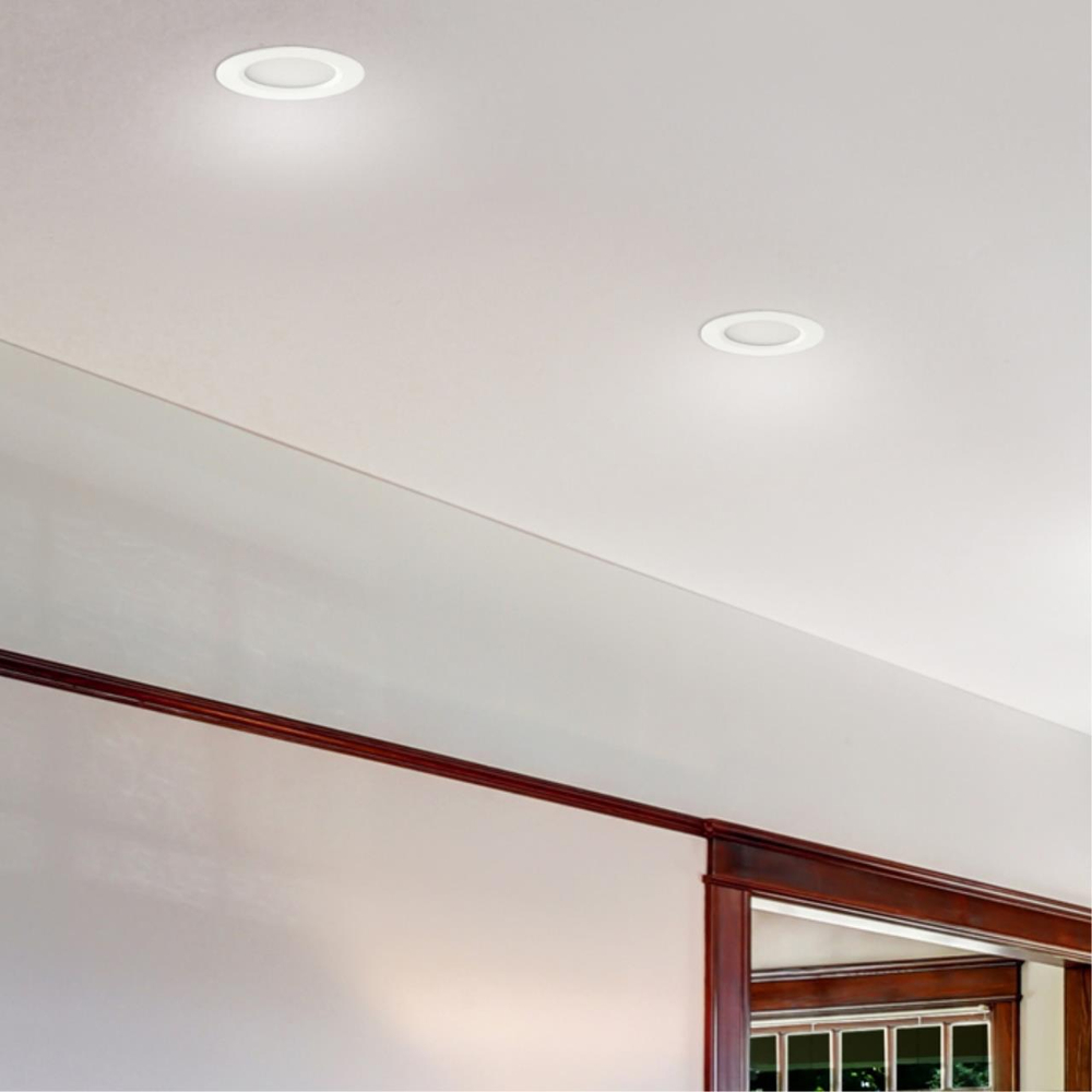 357907 SPOT NT19 492 белый Встраиваемый светильник IP44 LED 4000K 10W 100-265V DRUM