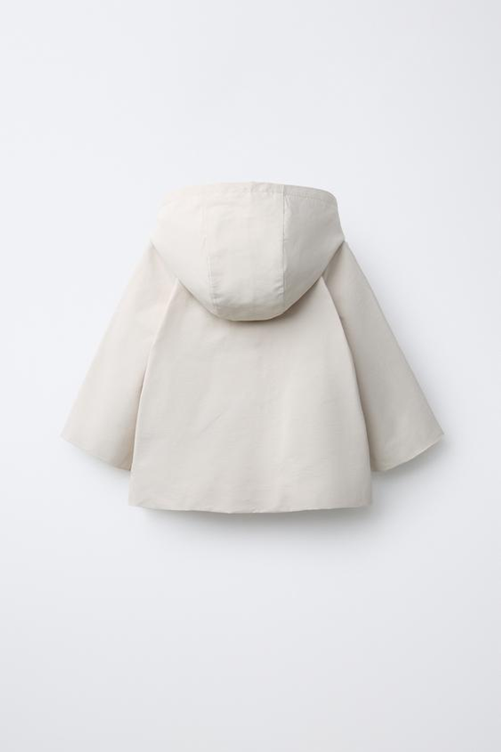 ZARA ПАРКА С КАПЮШОНОМ, БЕЖЕВЫЙ