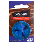 Насадка-презерватив стимулирующая "Sitabella Extender 3D Шоколадное чудо" (Цвет: синий)