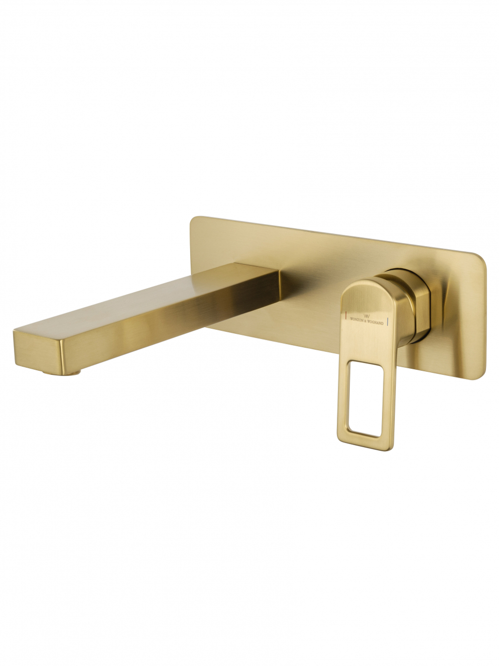 Смеситель для раковины встраиваемый WONZON & WOGHAND FRAME, Брашированное золото (WW-88869010-BG)