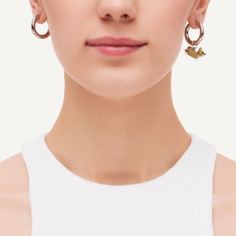 Серьги Мой Любимый Пушистик – Серебро, Кошка