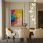 Citilux Томми CL102073 Люстра каскадная с янтарными шарами