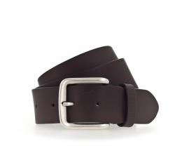 Ремень взрослый MUSTANG Leather belt in 40 mm with buckle in silver antique
