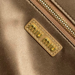 Miu Miu Leather Beau Bag 34 cm