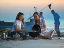 Портативный угольный гриль Weber Smokey Joe Premium, 37 см, чёрный