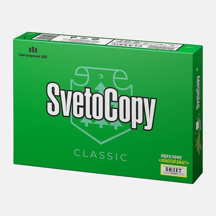 Бумага Светокопи A4 80г/м2 500л
