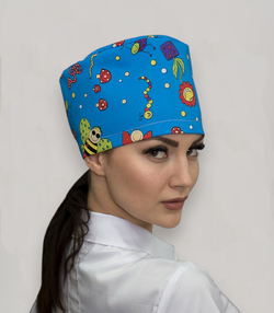 Колпак медицинский | К-117 тередо-принт