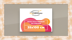 Рамка 35x100 для постера и фотографий