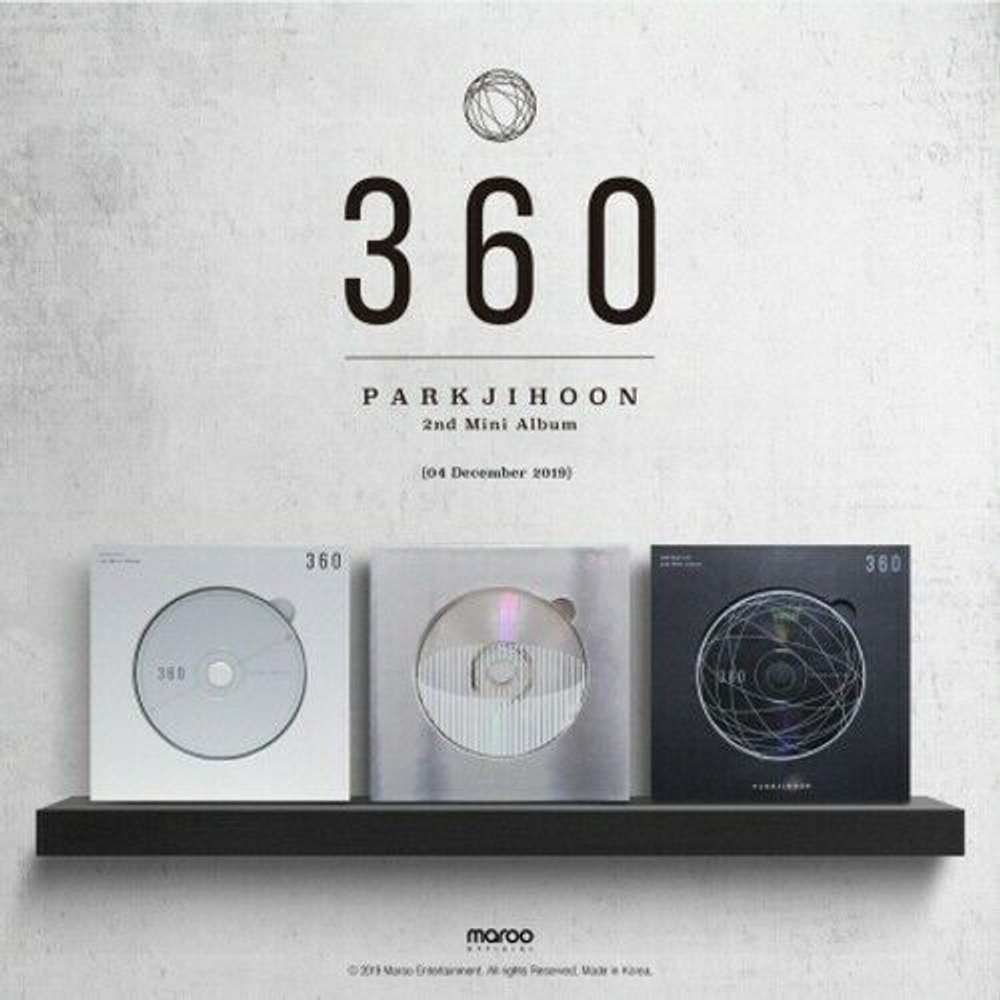 Альбом Park Jihoon - 360 2nd Mini Album RANDOM Version