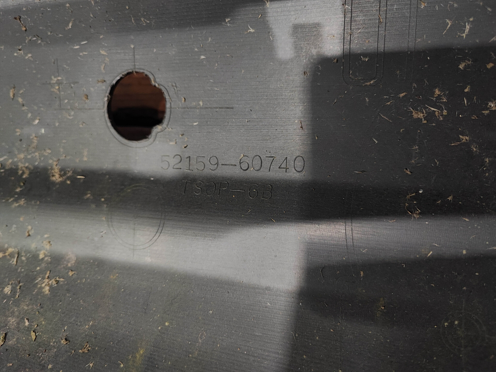 Бампер задний Toyota Land Cruiser 200 15-21 Б/У Оригинал 521596A929