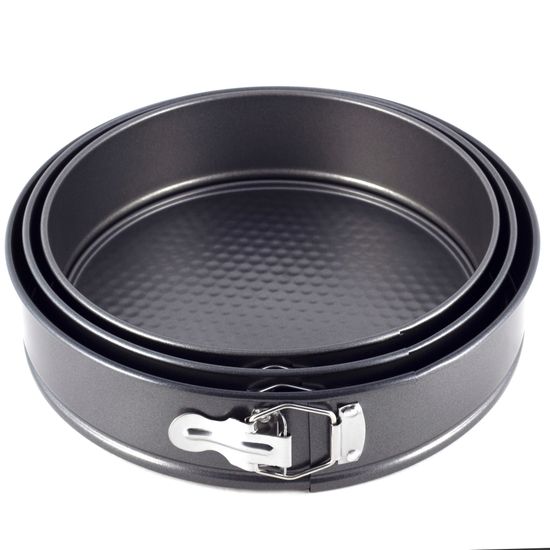 Набор разъемных форм для выпечки 3 шт Ofenbach NB 100700 (d24; 26; 28 см) из углеродистой стали