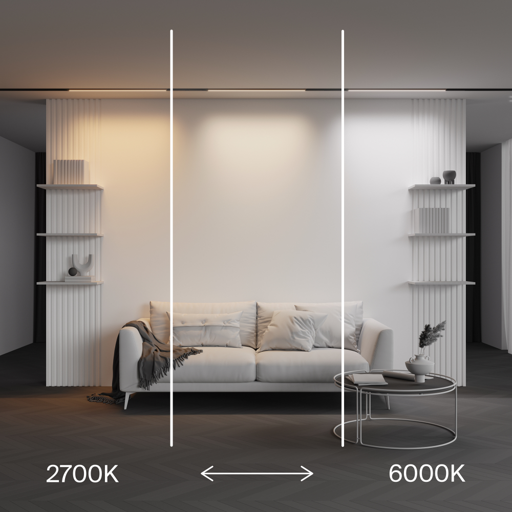 Трековый светодиодный светильник Maytoni Exility X Basis TR240-4-18WTW-DSZ-B