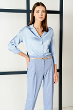 3903 Брюки женские (голубой)