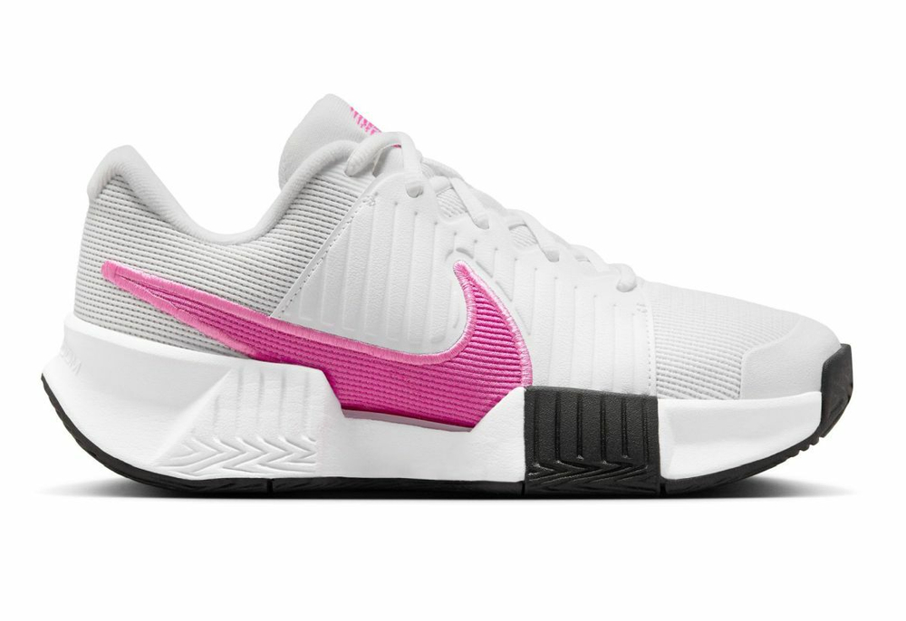 Женские Кроссовки теннисные Nike Zoom GP Challenge Pro - white/playful pink/black