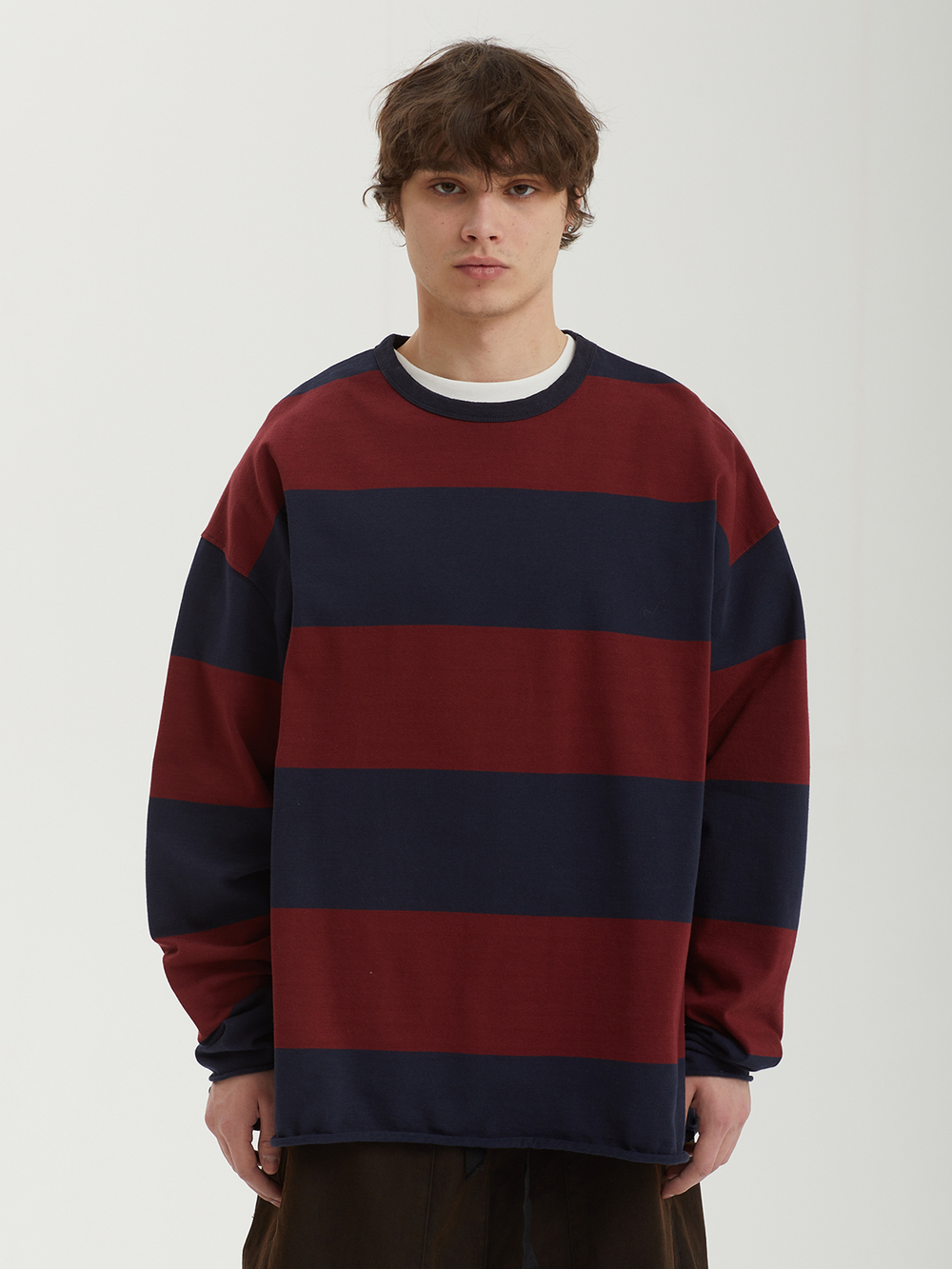 Мужской Лонгслив Broad Stripe