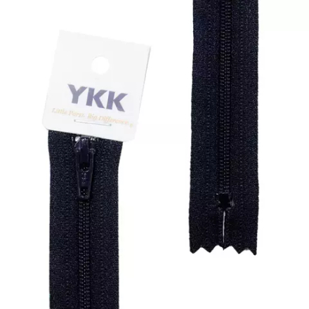 Молния витая, цв.233, неразъемная плоская YKK Тип 3 20 см