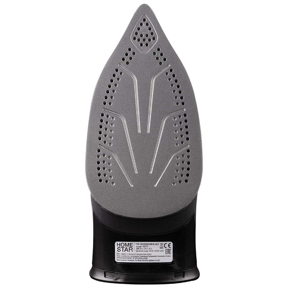 Утюг HOMESTAR HS-4010 тефлоновая подошва 2000Вт, черный