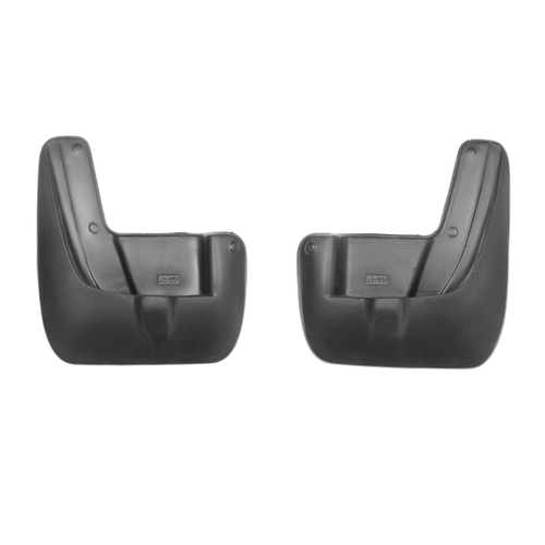 Брызговики Norplast для Solaris KRX 2024-, передние, черные, арт.NPL-Br-43-55F-2